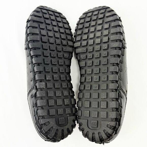 Spring Step FUSALIDE Black Leather Perforated Designed Slip On Statement Slide - Picture 13 of 15